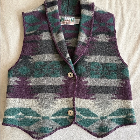 Eastern Mountain Sports Sweaters - Eastern Mountain Sports Geometric Cardigan Vest